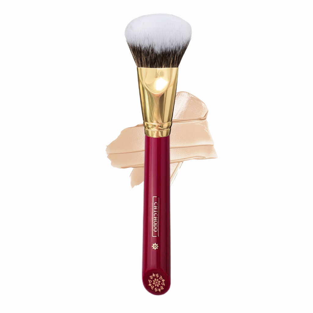 Cọ Đánh Nền, Má Hồng CHICHODO Angled Foundation/Powder C122 Cọ Vát cao cấp